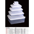 Plastic food packaging box for fresh keeping